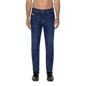 Diesel Industry Men's Buster Tapered Jeans Dark Wash Denim- Size 34x32